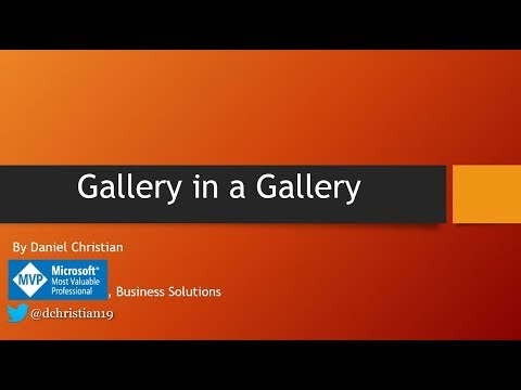 Power Apps: Gallery
