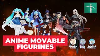 ADP Anime Movable Figurines