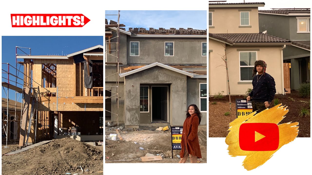 Our DR Horton Home - Construction Timeline