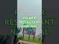 PALMER RESTAURANT |The rain whispers secrets to the earth, and the scent of wet soil fills the air