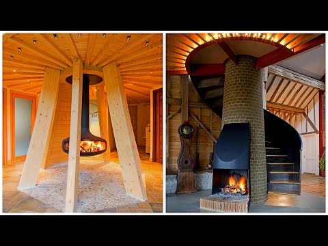 Beautiful ideas of fireplaces in private houses! 32 examples for inspiration!