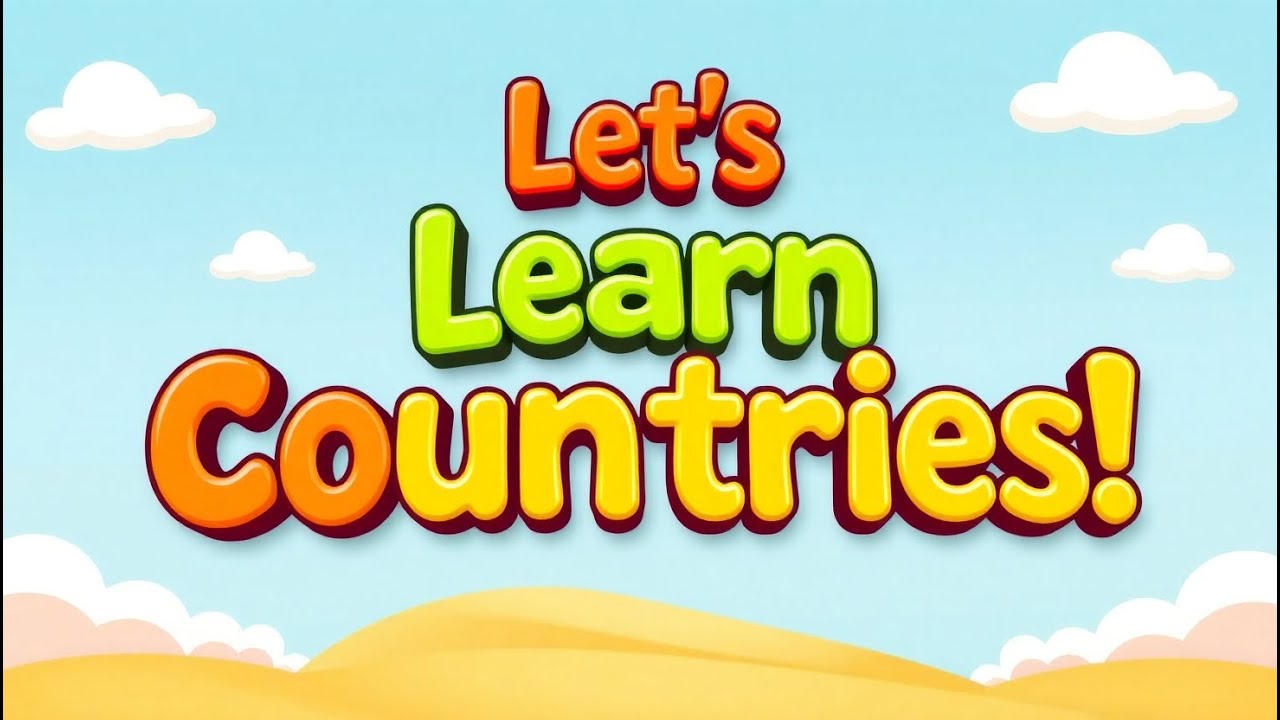 Let’s Learn Countries A to J! 🌍 | Fun Educational Song for Kids - YouTube