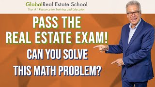 PASS THE EXAM!  Can You Solve this Tax Proration Math Question?  with Global Real Estate School