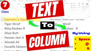 How to Split Cells in Excel | How to Split One Column into Multiple Columns in Excel