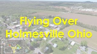 Flying over Holmesville, Ohio (no sound)