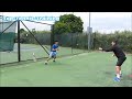 Explosive Tennis Volley Drills | On Court With Top Tennis Training