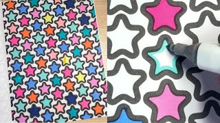 Satisfying Asmr Relaxing Coloring Page