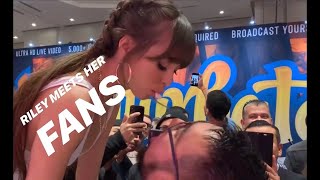 Riley Reid "Interacting" With Some of Her Most Loyal Fans!