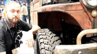 Epic MaxBilt 49 Willy's Overland Wagon with an Awesome Twist SEMA 2016