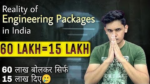 60 lakh =15 lakh 😱| REALITY OF PACKAGES IN INDIA| Don