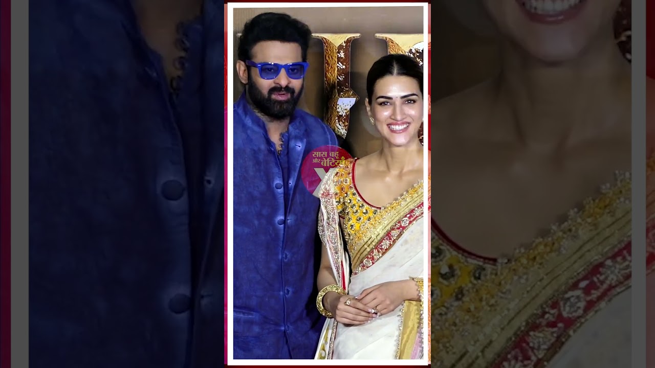 Prabhas and Kriti Sanon posed together at the trailer launch of Adipurush | SBB Xtra Shorts