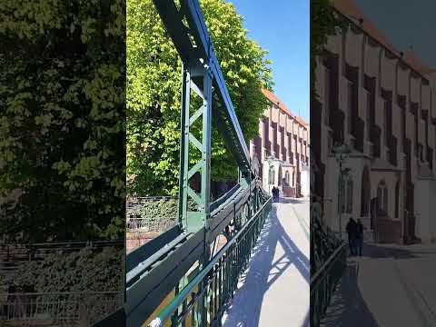 Video: Tumski sild (Most Tumski) kirjeldus ja fotod - Poola: Wroclaw