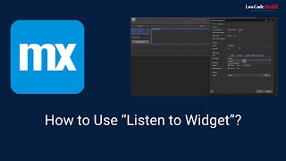 Mendixte Listen To Widget Nasıl Kullanılır?