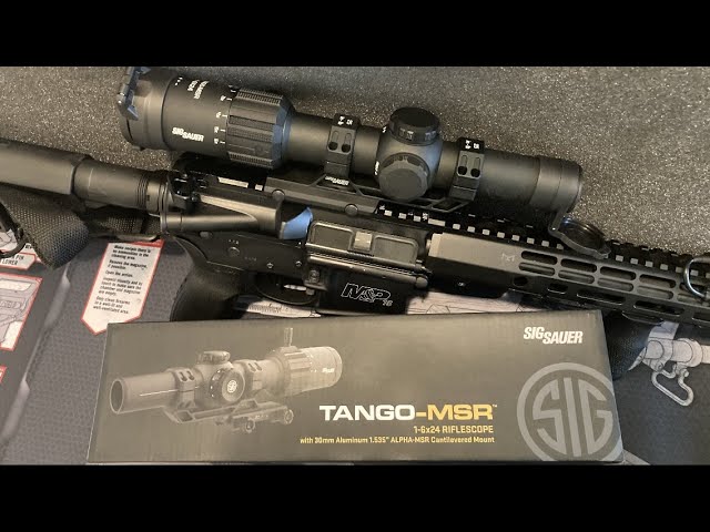 Sig Sauer Tango MSR 1-6 - High Value LPVO! 