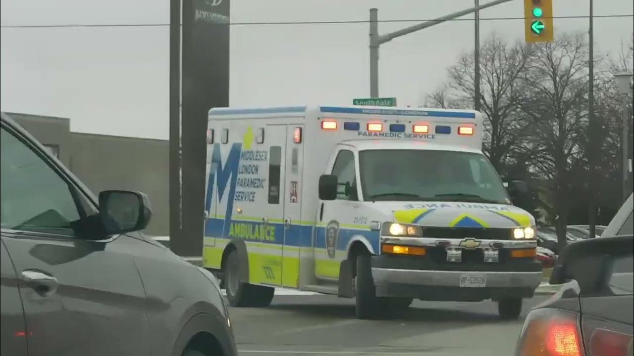 Middlesex London Paramedic Service 1512 Responding YouTube
