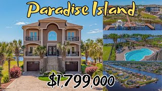 Stunning $2 Million Intracoastal Waterway Home For Sale in Myrtle Beach - A Coastal Paradise