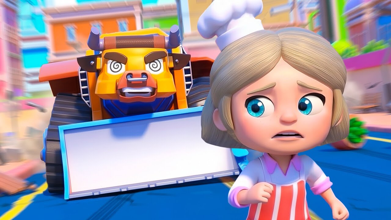 Oh non ! Bulldozer devient fou ! L'éléphant excavateur peut-il l'arrêter ? | L'équipe de secours