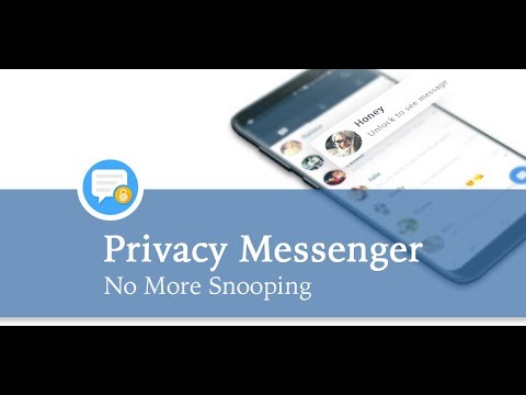 Privacy Messenger-SMS Bellen app