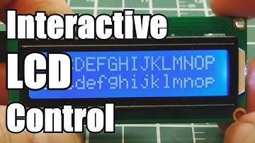 Interactive LCD Control  / Arduino UNO