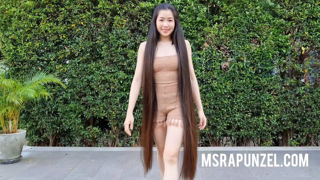 MsRapunzel | Thai Rapunzel with Calf Length Hair Catwalks