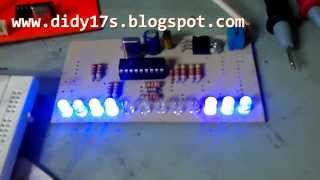 Led Animation 12 Chanel LED Chaser PIC16F84A Programmer - YouTube