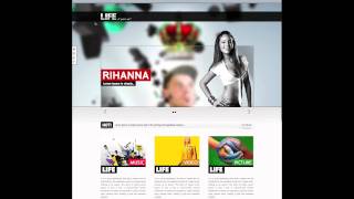 03 - Life Wordpress Theme - Home Page Editing