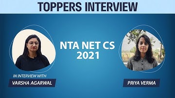 NTA NET CS 2021 | Topper