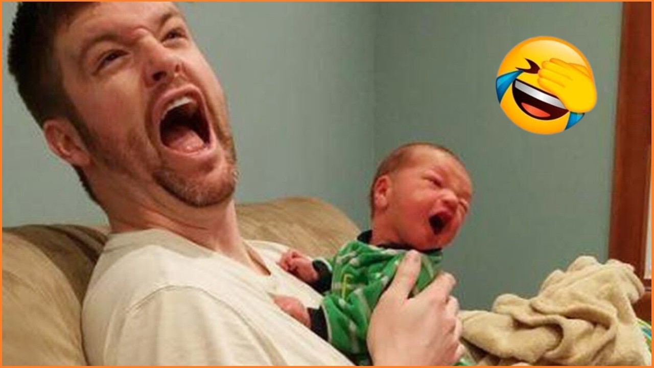 Funniest Baby & Dad Reactions 2026 😂 | Try Not To Laugh Challenge!