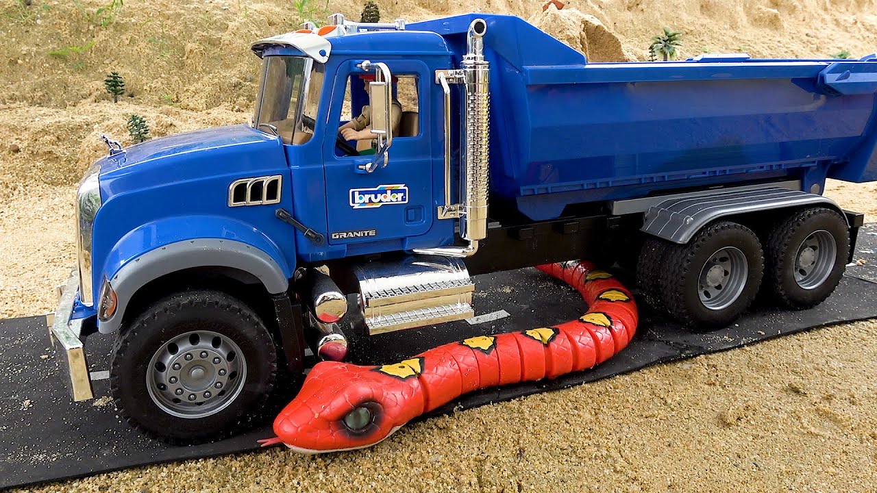 Sand Trucks Tractor Toys Play Excavator Bulldozer Construction Vehicles | BIBO TOYS ARA
