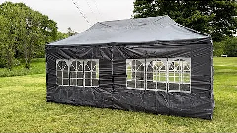 Cobizi 10x20 Heavy Duty Pop Up Canopy Tent Review