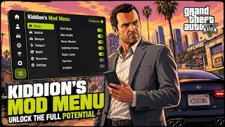 GTA 5 Mod Menu PC 2026 / Free Kiddions Cheat, Money Hack & Online Mods [FREE] screenshot 4