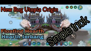 HOW TO MAKE FLOATING HEARTH (EASY!!!!!) - Utopia Origin