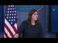 7/26/17: White House Press Briefing