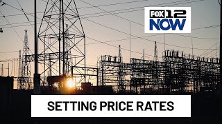 How the Oregon Public Utility Commission is involved with power company price rates