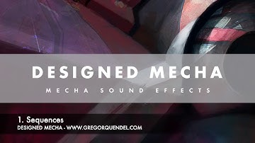 Mecha Robot Sound Effects - Cinematic Sound Design Sample Library - Designed Mecha - Content Preview