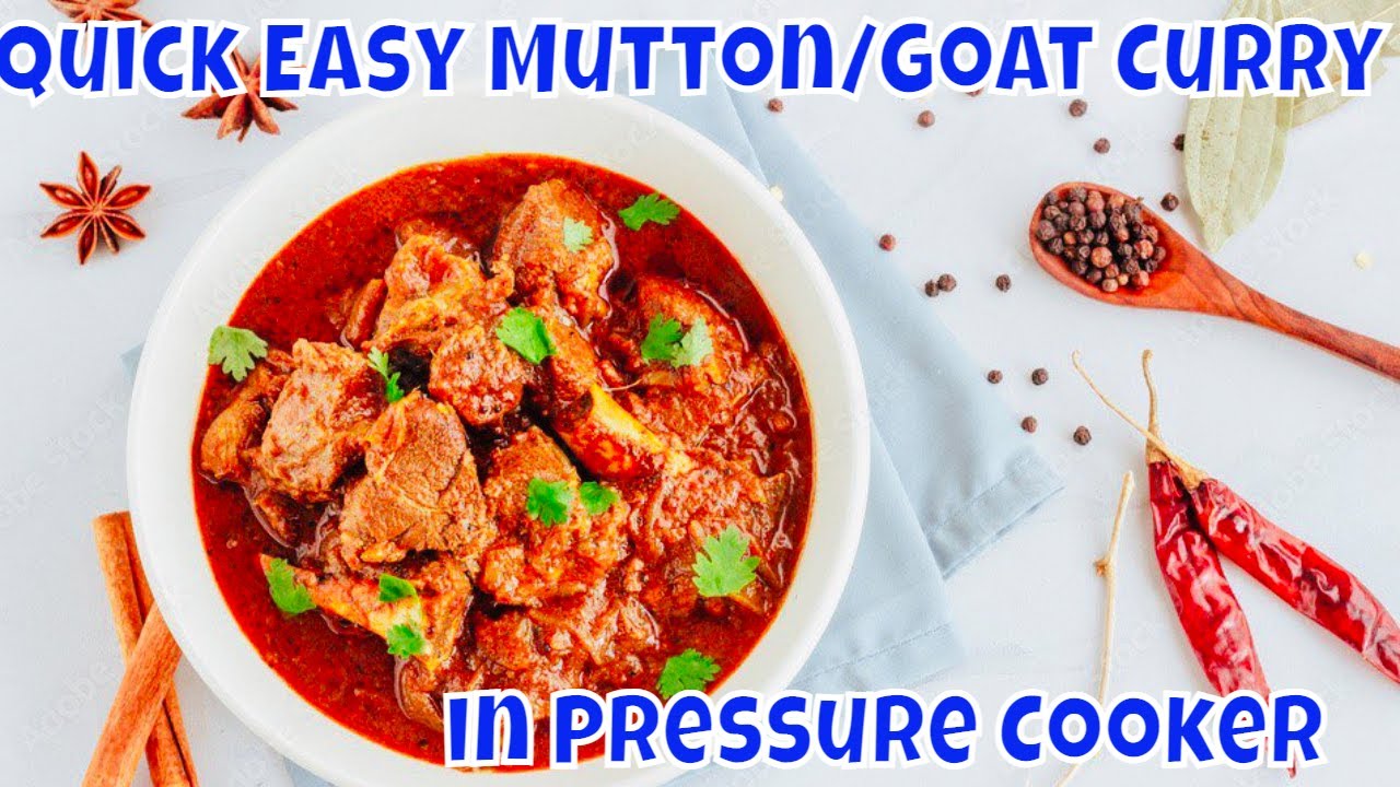 Mutton Curry Recipe How to make Mutton Curry in Pressure Cooker