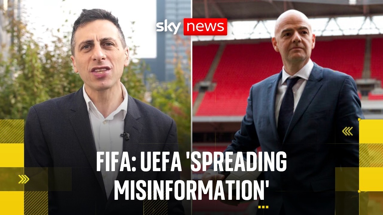 FIFA accuses European football chiefs of 'harassment' against Gianni Infantino