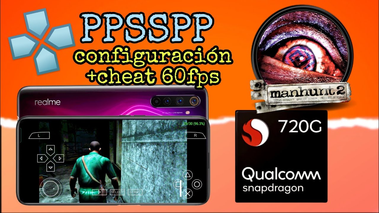 Manhunt 2 en ppsspp SD720g android gama media/cheat 60fps/shader - YouTube