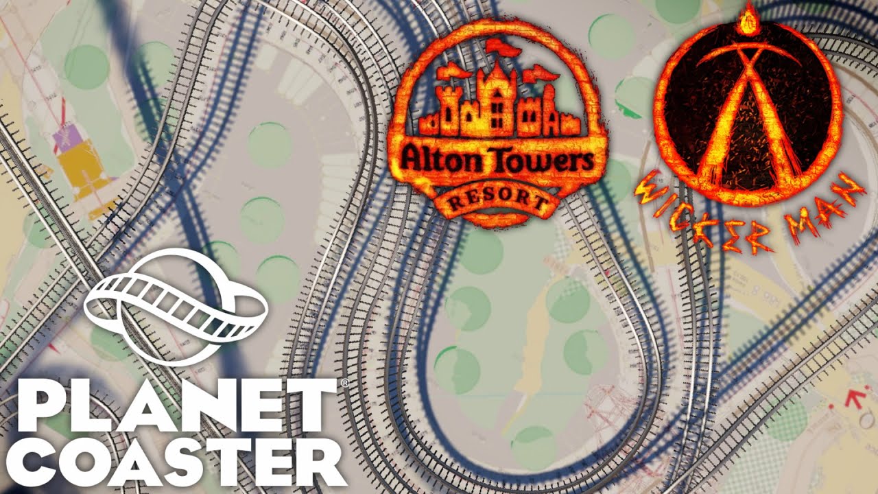 Track Work - Wicker Man V2 - Alton Towers - Planet Coaster