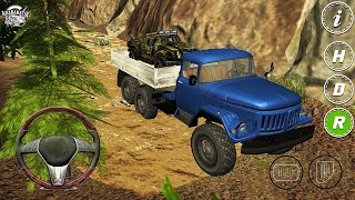 Mqvi Kamyonla 4X4 Araba Taşıma - Truck Simulator Offroad 3D: Euro Truck Game - Android GamePlay screenshot 5