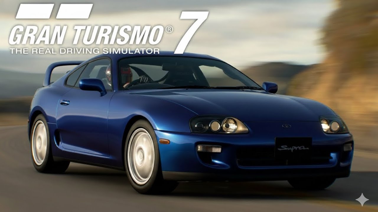 Gran Turismo 7 Supra RZ ´97 Circuit Grand Valley (Gameplay em 4K PS5 Slim)