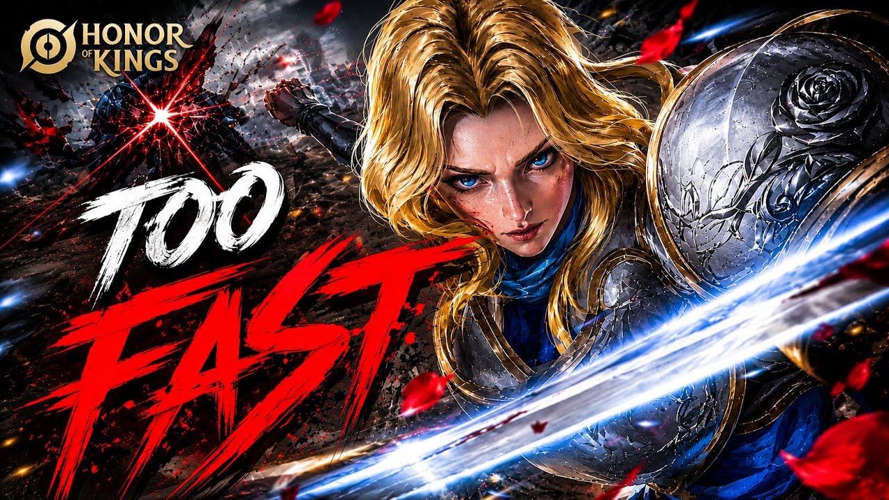 Charlotte Is TOO FAST 🔥 | Honor of Kings Gameplay Highlights #HOK #HonorOfKings
