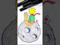 Colouring The Little Prince 👑🎨 #littleprince #coloring #artshorts #shorts