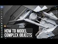 Modeling a Sci-Fi Motorcycle in Blender & How to Build Complex Assets