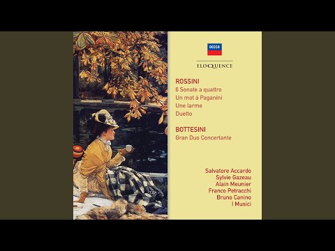 Rossini: Sonata a quattro No. 1 in G Major: 1. Moderato