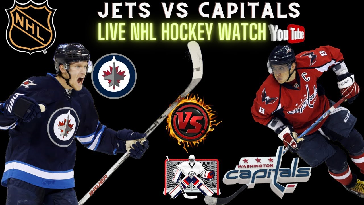 Washington Capitals vs Winnipeg Jets 🔴LIVE NHL Hockey PITvsWAS WASvsPIT