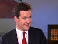 George Osborne Britains Chancellor Of The Exchequer  Charlie Rose