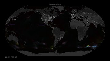 Animation of secondary microseismic sources 2003 - 2015