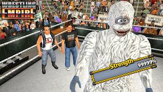I Put Big Foot in Wrestling Empire and this happened