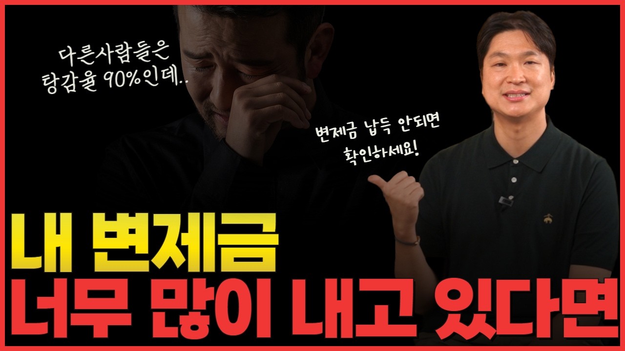 개인회생 월 변제금. 이거는 꼭 확인 해야만 변제금도 줄어듭니다. 영상 미리보기